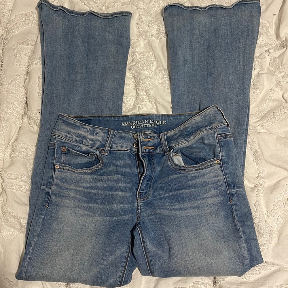 American eagle flare jeans, size US 10 regular